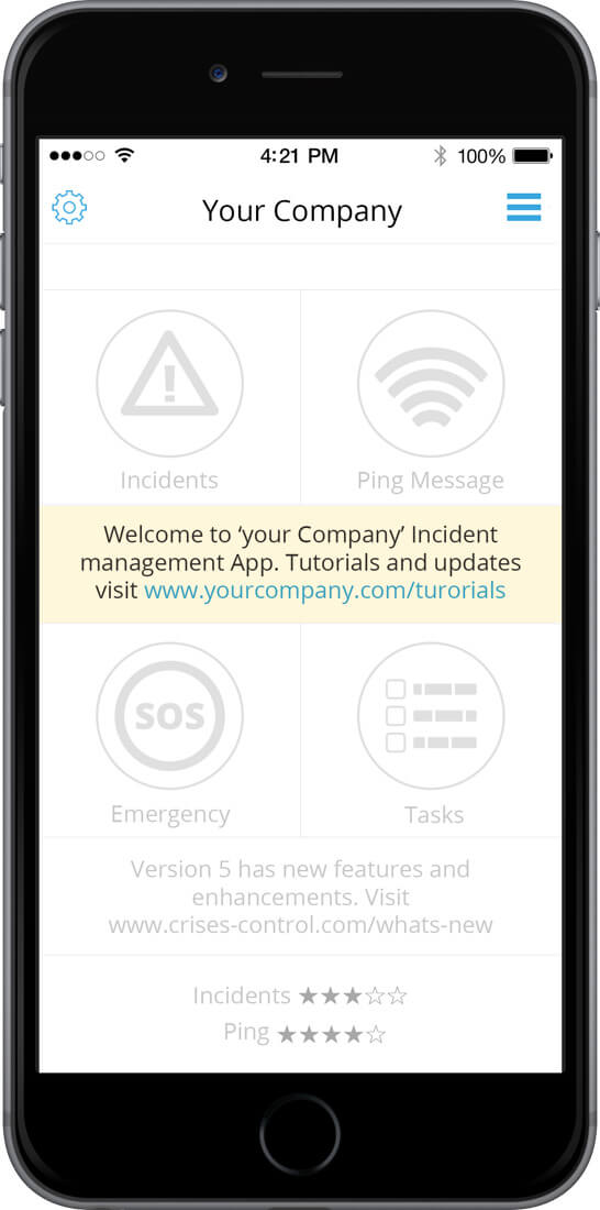 corporate message
