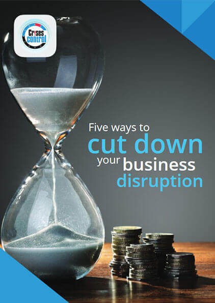 cut down business disruption