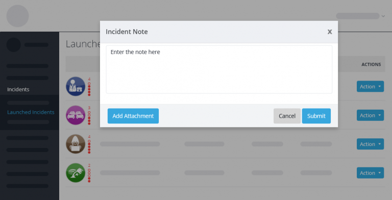 Incident Notes