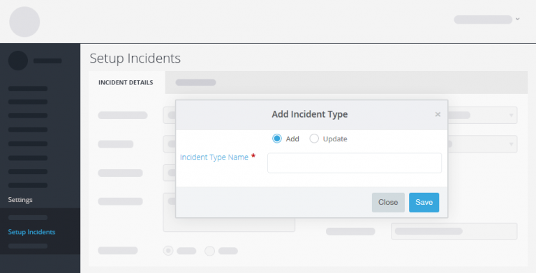 incident type