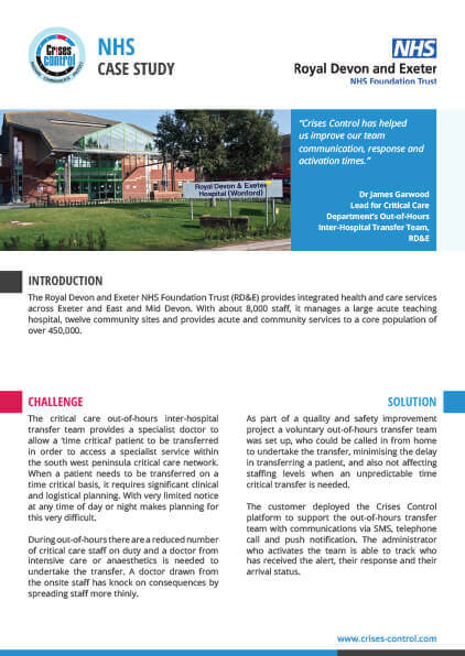 Healthcare Incident Management
