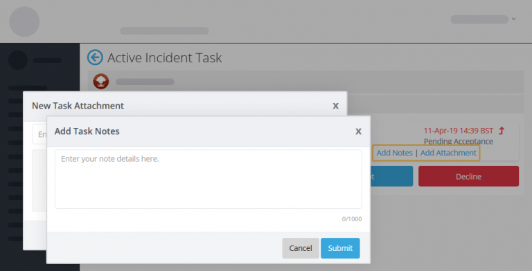 task note