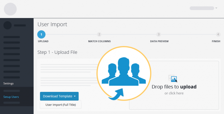 user import