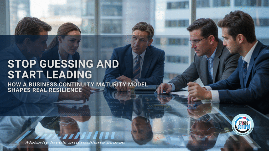 Business Continuity Maturity Model