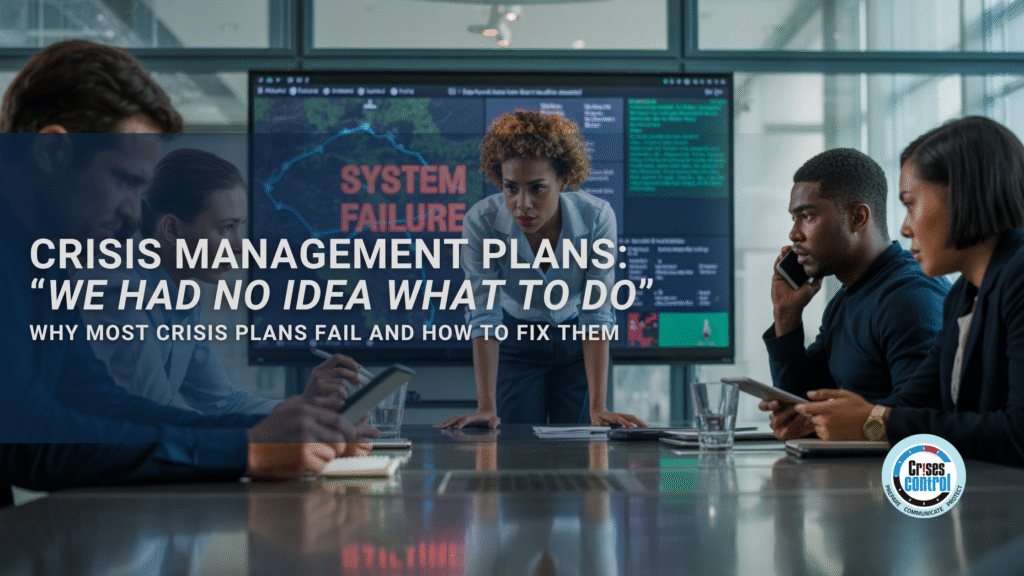 Crisis Management Plans
