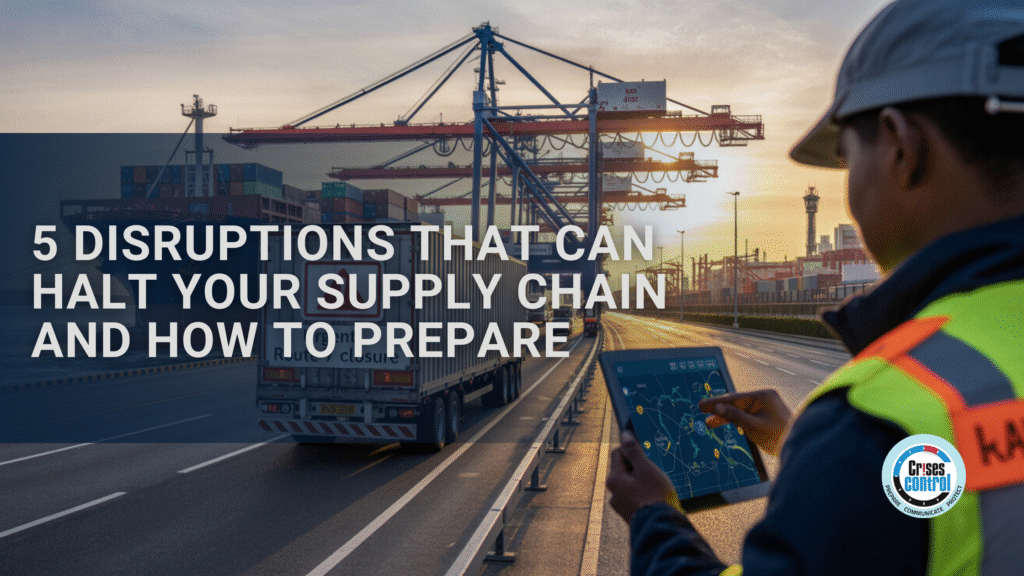 supply chain disruption notifications