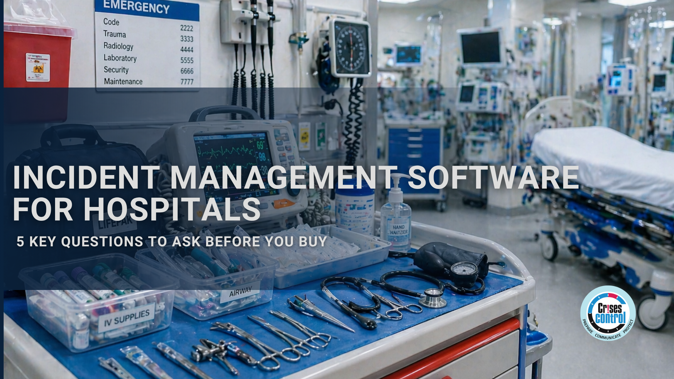 incident management software for hospitals