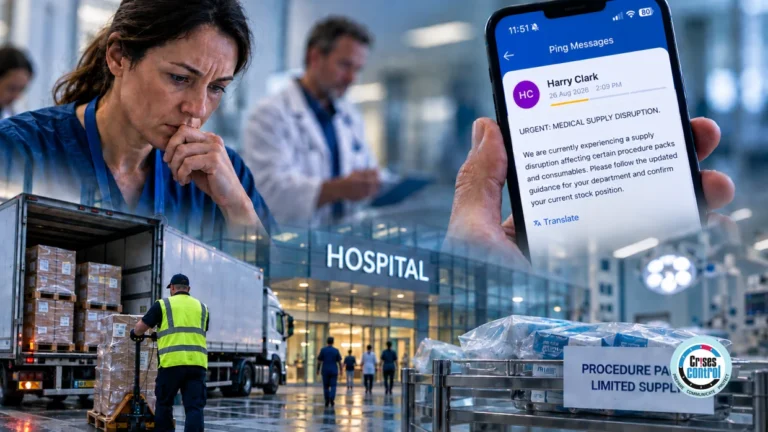 Hospital Supply Chain Disruption