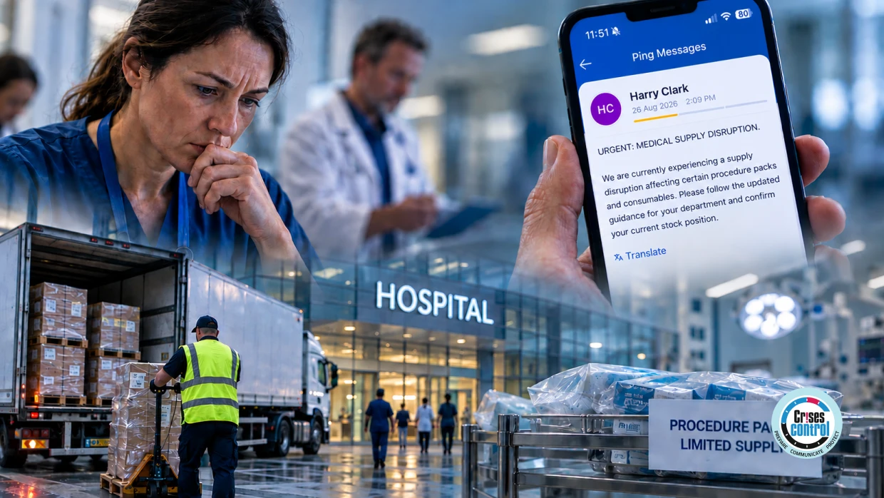Hospital Supply Chain Disruption