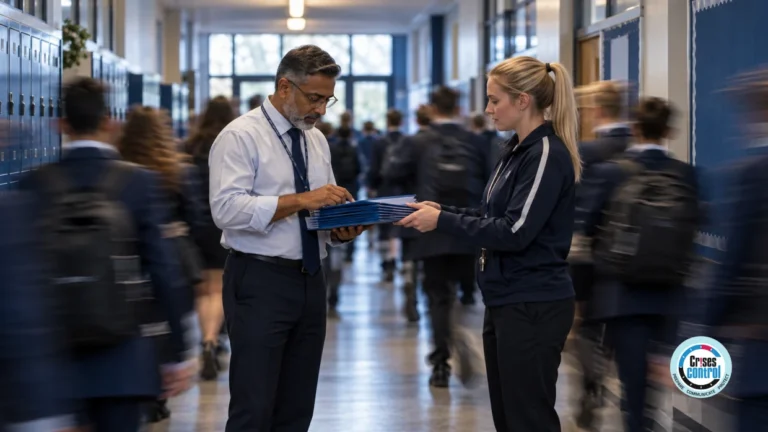 safeguarding tasks during a school systems outage