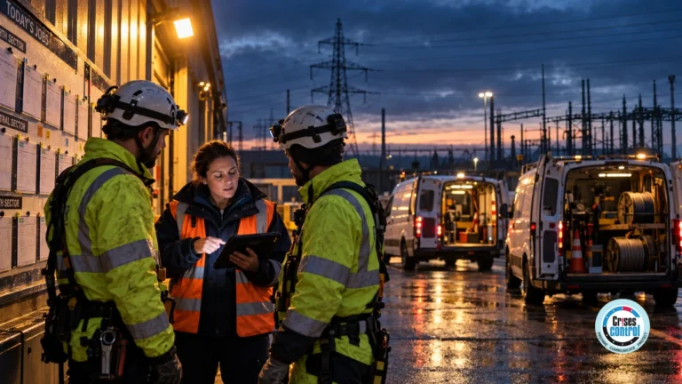 incident task management for utilities