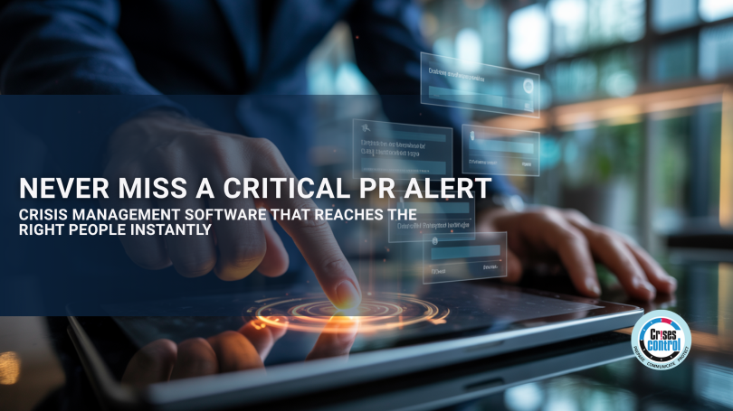 Crisis management software