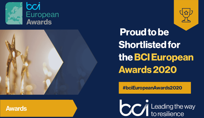 Crises Control shortlisted twice in BCI European Awards 2020
