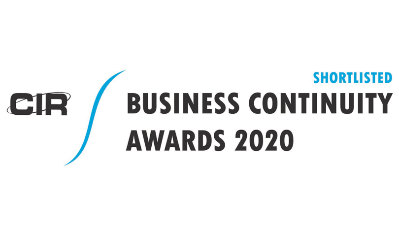 Crises Control shortlisted in CIR Business Continuity Awards 2020