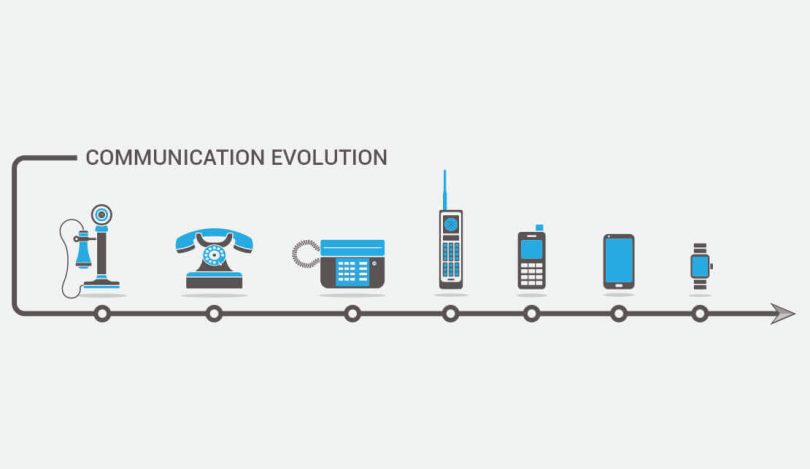 The evolution of mass communication