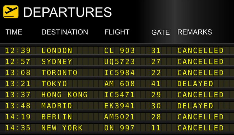 Flight delays ahead, plan now for your journey